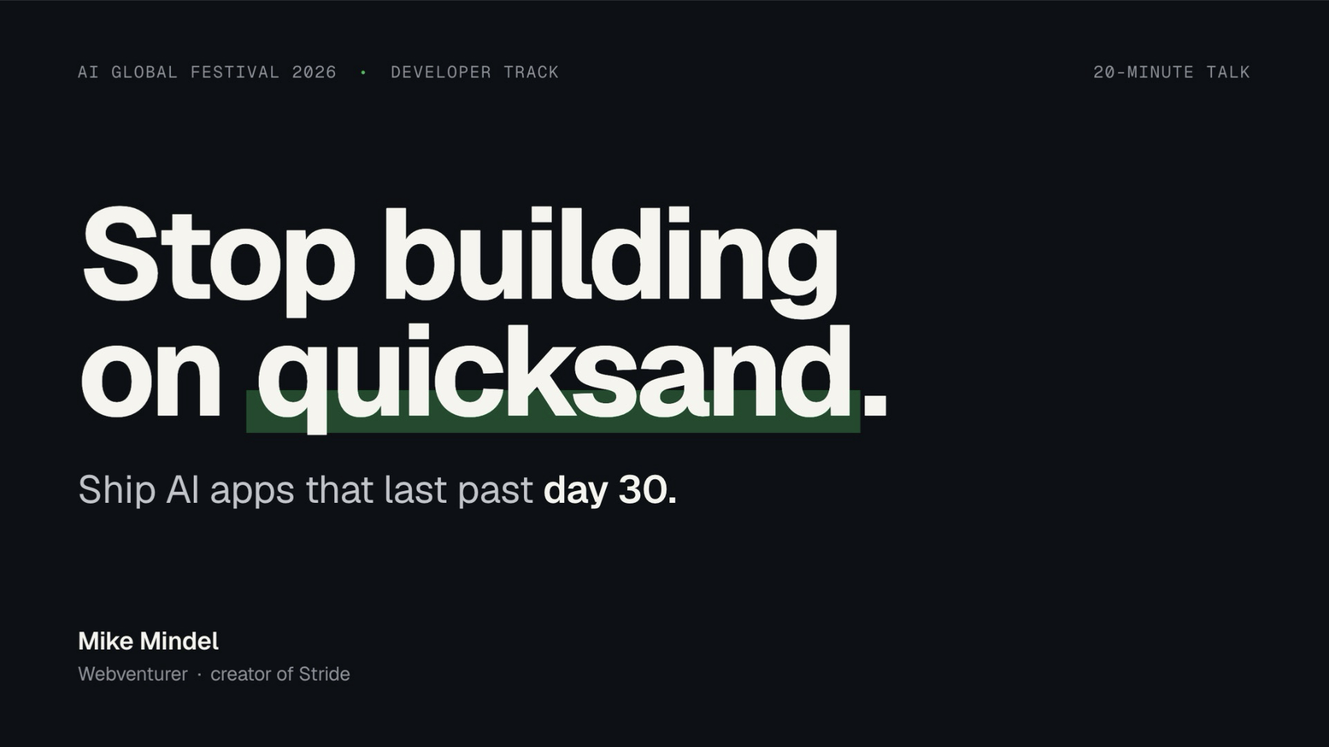 Slide 1 — Intro