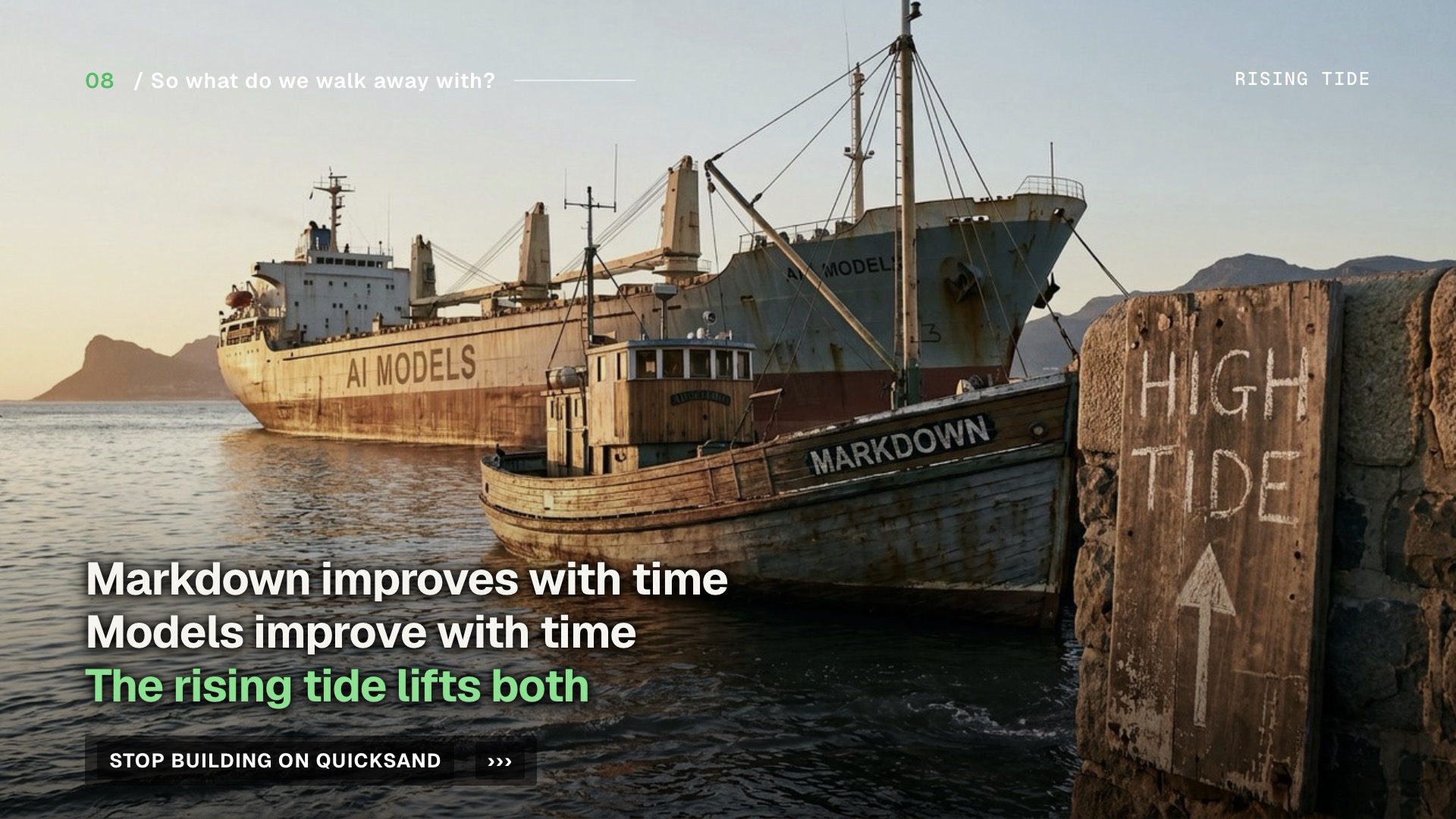 Slide 31 — The rising tide lifts both