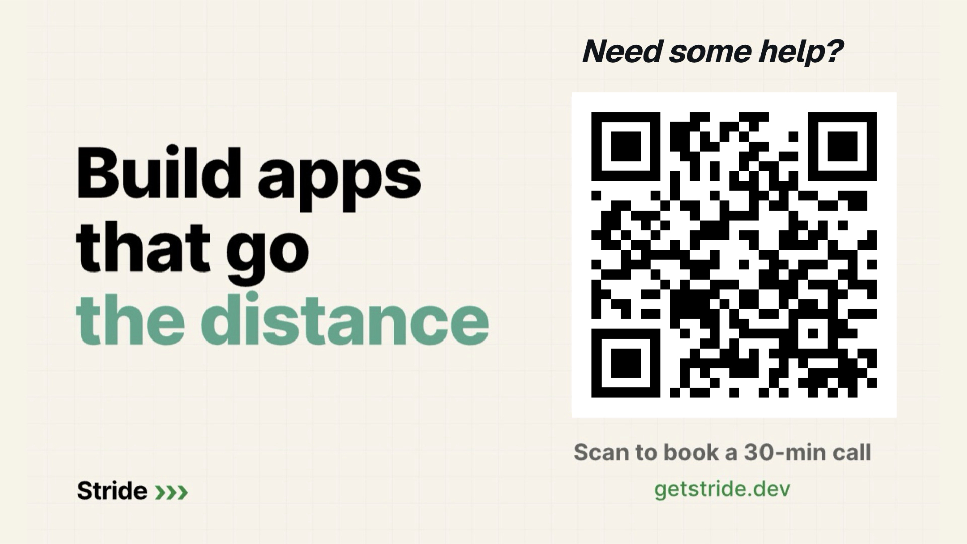 Slide 35 — Build apps that go the distance